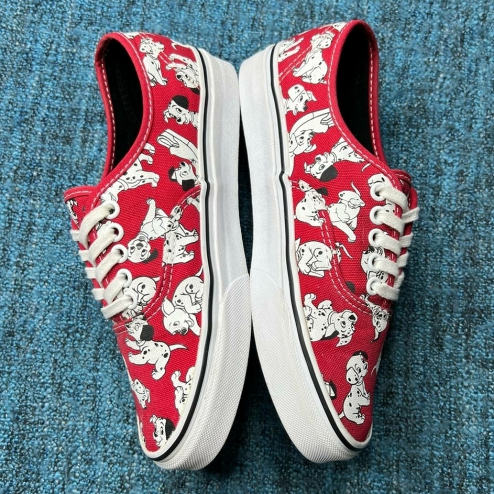 Disney 101 Dalmatians vans shoes W8 - Picture 5 of 7